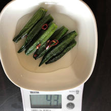 オクラの漬物 5