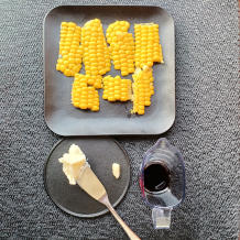 コーンバター醤油炒め 1