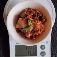 オクラ納豆キムチ 6