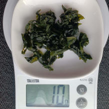 わかめとオクラの酢の物 2