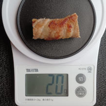 豆苗の肉巻き 8