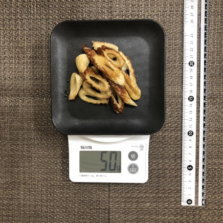 中皿1皿・1人前のちくわのきんぴら