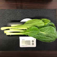 小松菜とカニカマの和え物 2