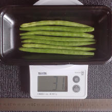 いんげんのバター炒め 2