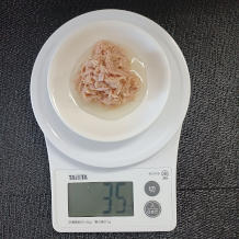 水菜とツナのサラダ 4