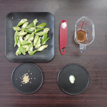 オクラのナムル 1