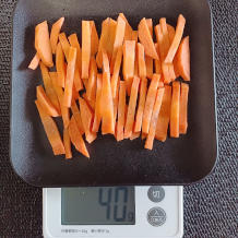 人参と大根のきんぴら 5