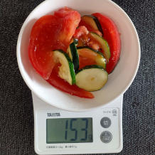 ズッキーニのトマト炒め 7