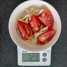 トマトのネギだれ 7