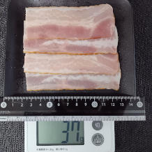 ベーコン4枚 37g
