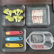 ブロッコリーとベーコンのスープの材料