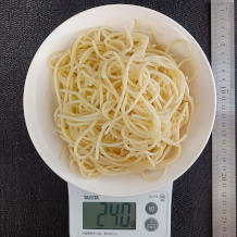 茹でスパゲッティ 240g