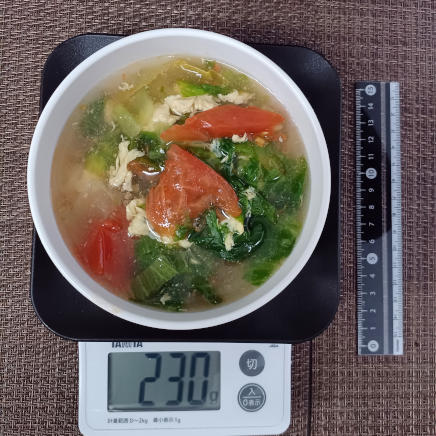 トマトとレタスのスープ 230g