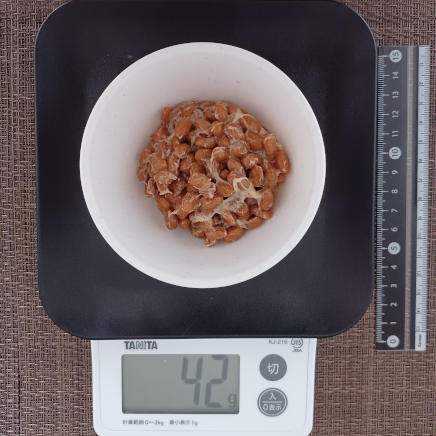 納豆 42g