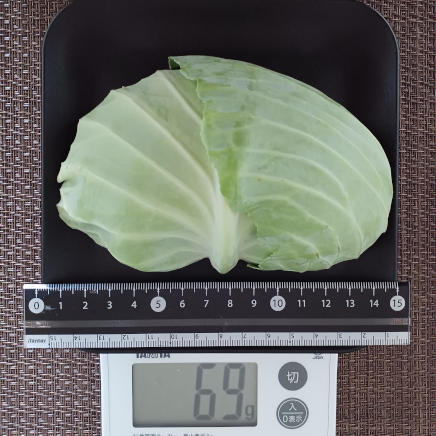 キャベツ 69g