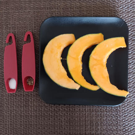 かぼちゃの素焼きの材料