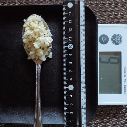 カレースプーン1杯分のカリフラワーライス 6g