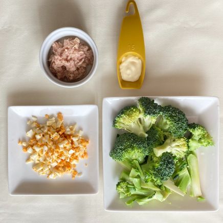 ツナとブロッコリーのタルタルサラダの材料