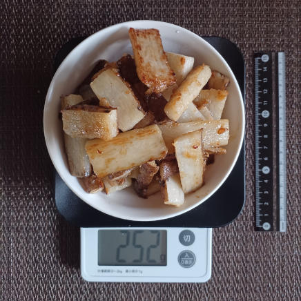 長芋のバター醤油焼き 252g