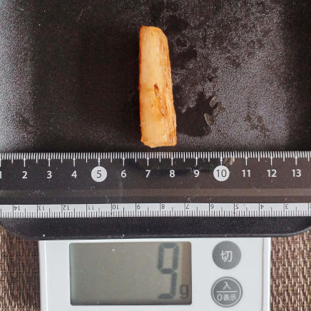 長芋のバター醤油焼き 厚さ約1cm 9g