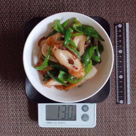 ちくわとピーマンのきんぴら 130g