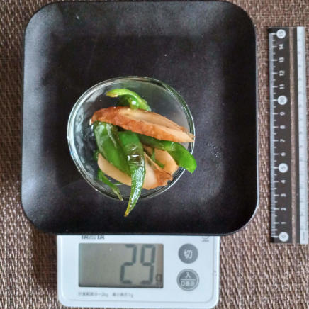 ちくわとピーマンのきんぴら 29g