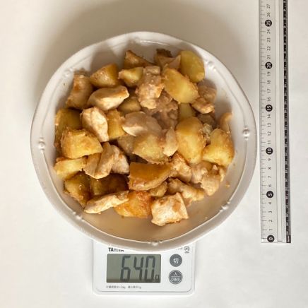 鶏肉とじゃがいものバター醤油炒め 640g