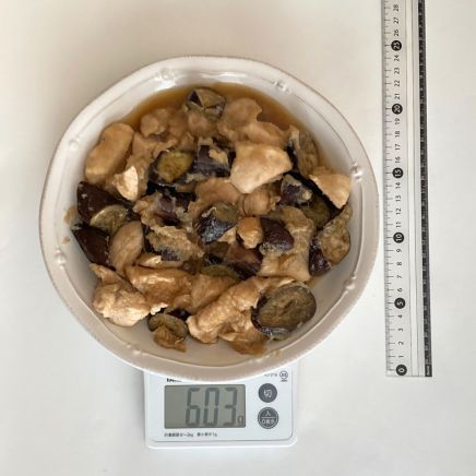 鶏肉となすのみぞれ煮 603g