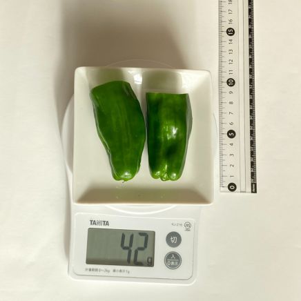 ピーマン2個 42g