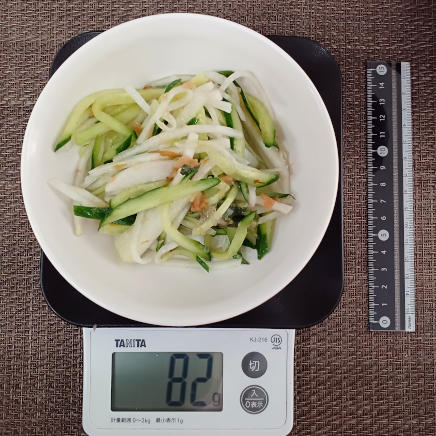 きゅうりと大根の梅肉和え 82g