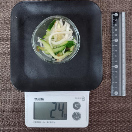 きゅうりと大根の梅肉和え 24g