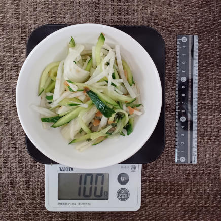 きゅうりと大根の梅肉和え 100g