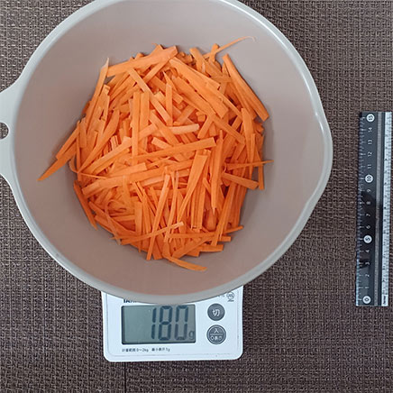 人参の千切り 180g