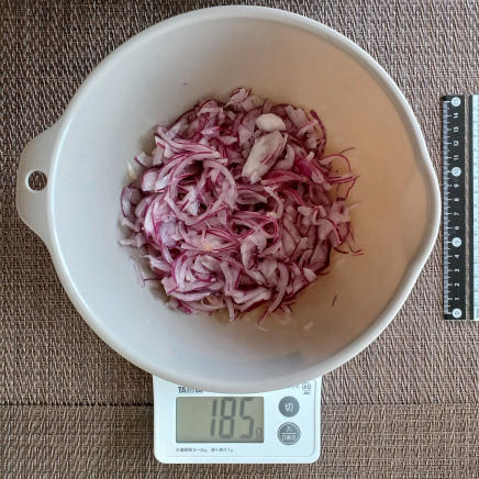 赤玉ねぎのマリネ 185g