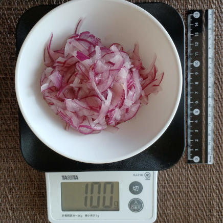赤玉ねぎのマリネ 100g