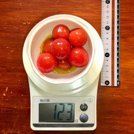 トマトのオリーブオイル漬け 123g