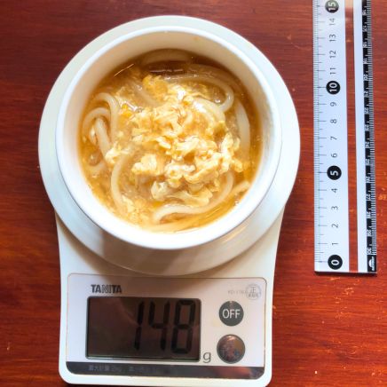 卵とじうどん 148g
