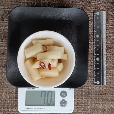 大根のポン酢漬け 70g