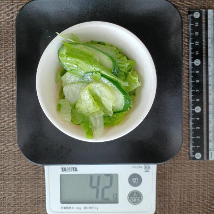 レタスときゅうりのサラダ 42g