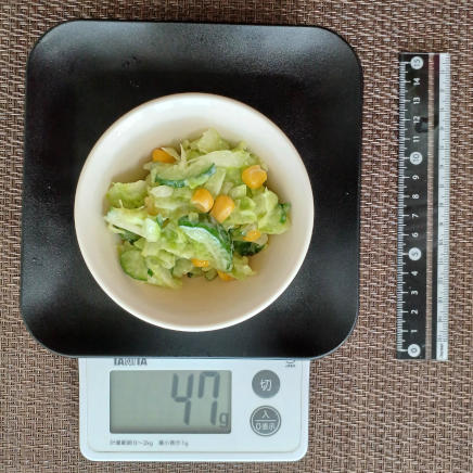 キャベツときゅうりのサラダ 47g