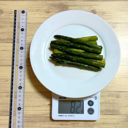 アスパラの塩焼き 82g