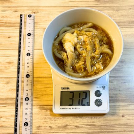 卵あんかけうどん 312g