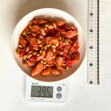 大豆とソーセージのトマト煮 395g