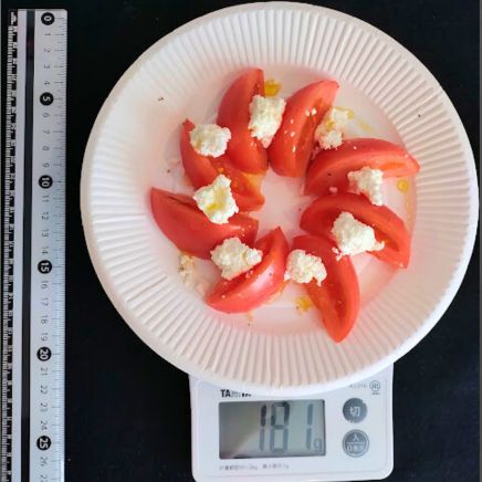 カッテージチーズとトマトのカプレーゼ 181g
