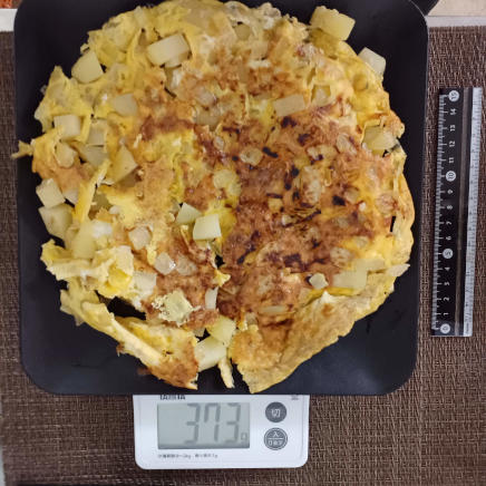 玉ねぎとじゃがいものオムレツ 373g