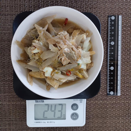 ごぼうの卵とじ 243g