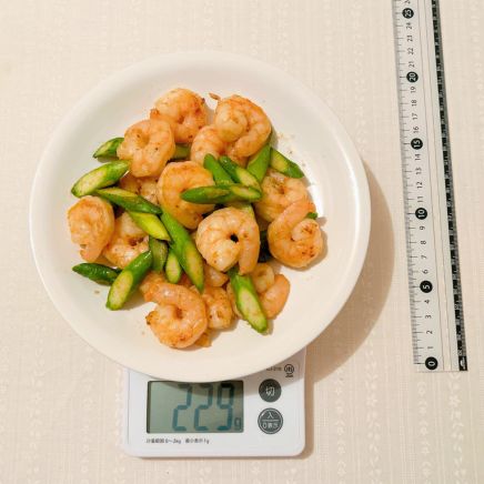 エビとアスパラのソテー 229g