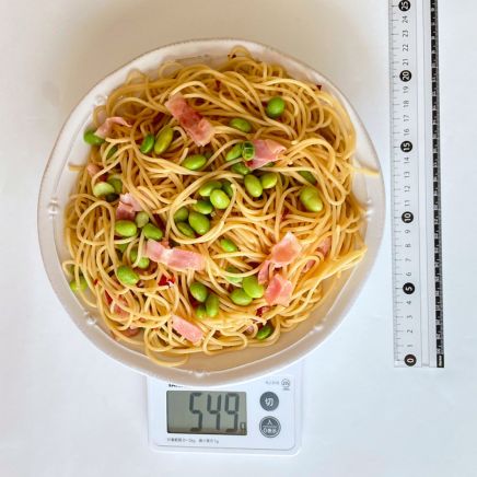 枝豆とベーコンのパスタ 549g