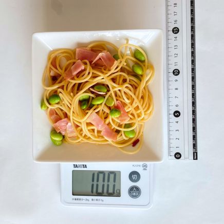 枝豆とベーコンのパスタ 100g
