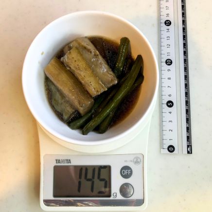 なすといんげんの煮物 145g